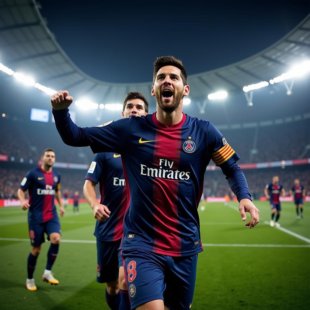 Messi Khoác Áo PSG