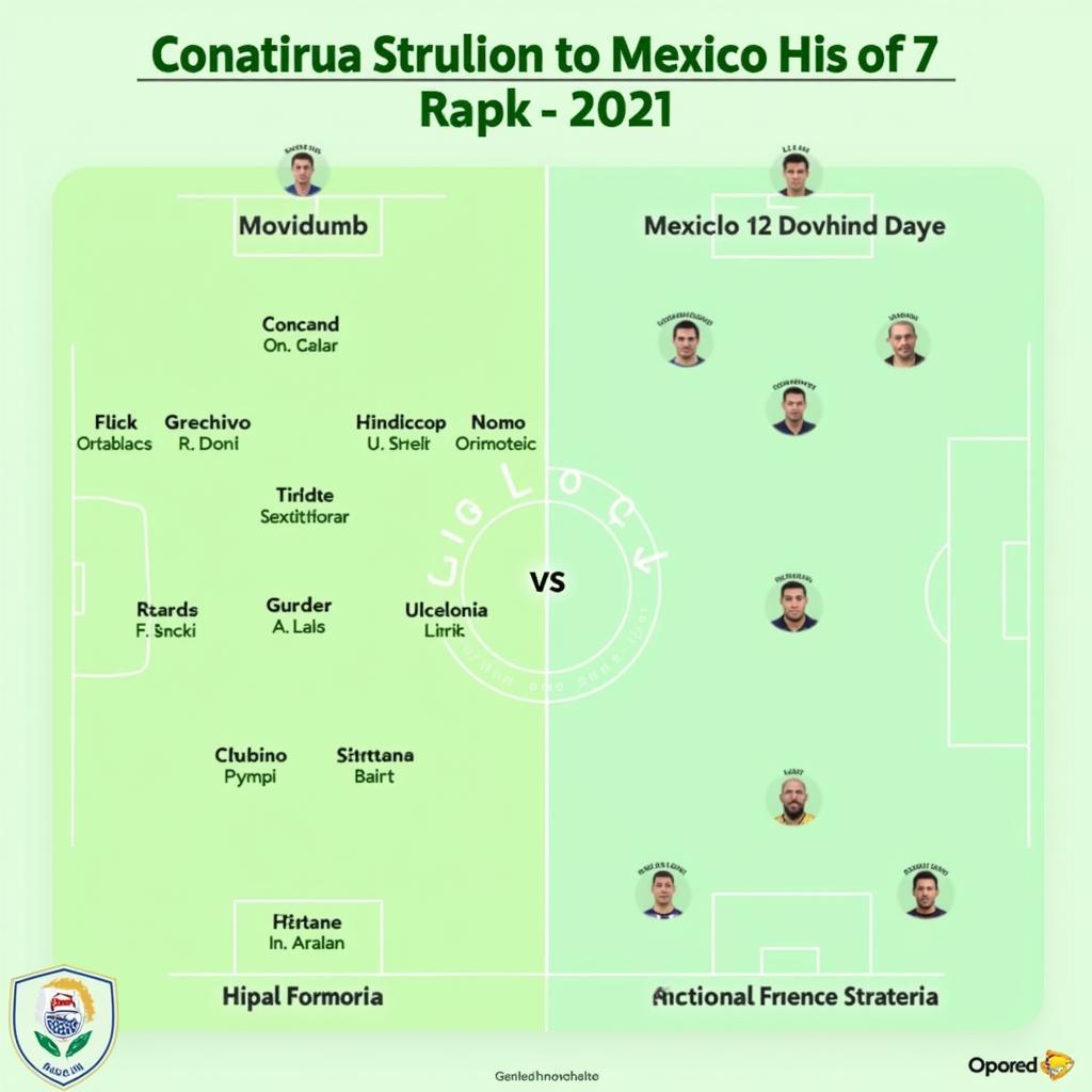 Chiến thuật và lối chơi Mexico vs Nigeria