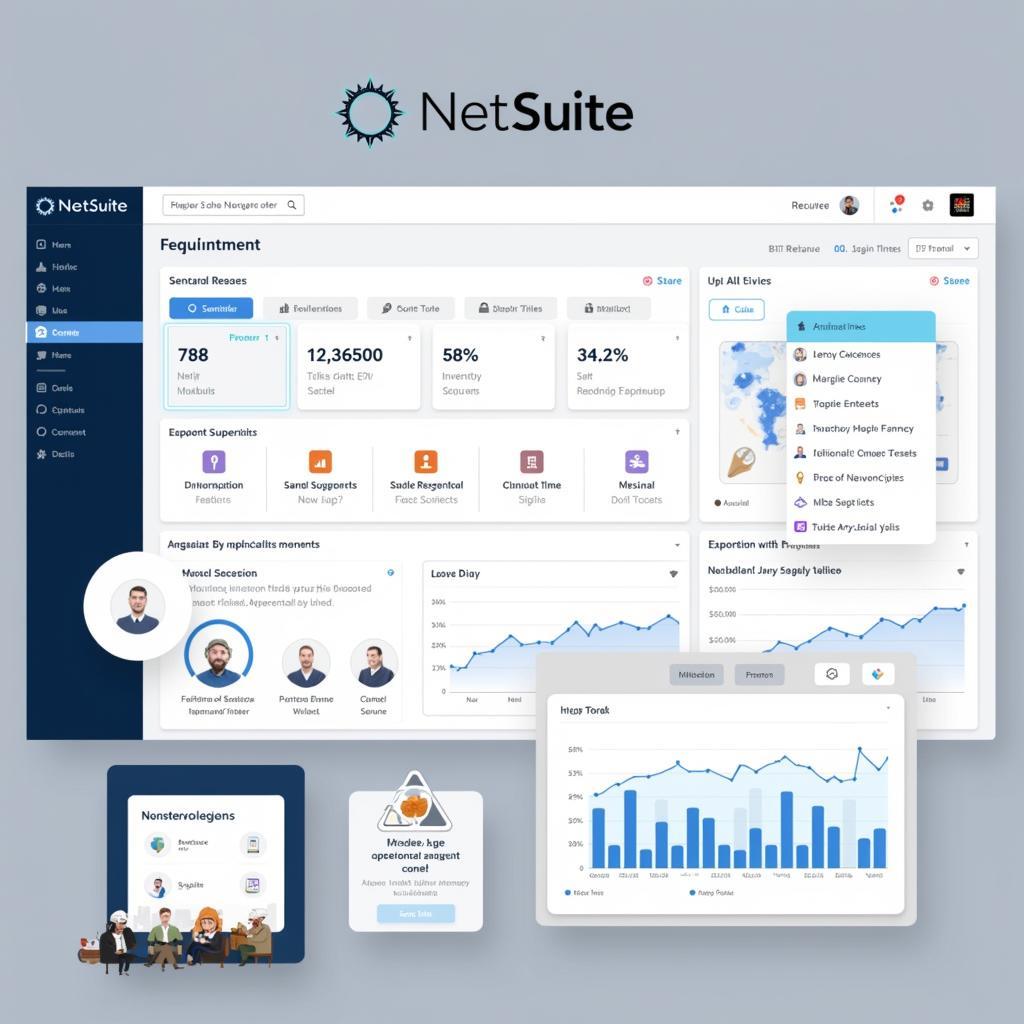 Giao diện NetSuite ERP