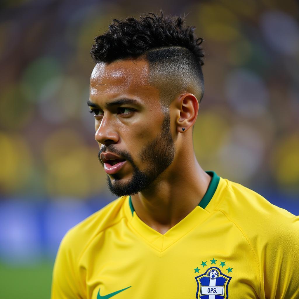 Neymar - Đội trưởng Brazil