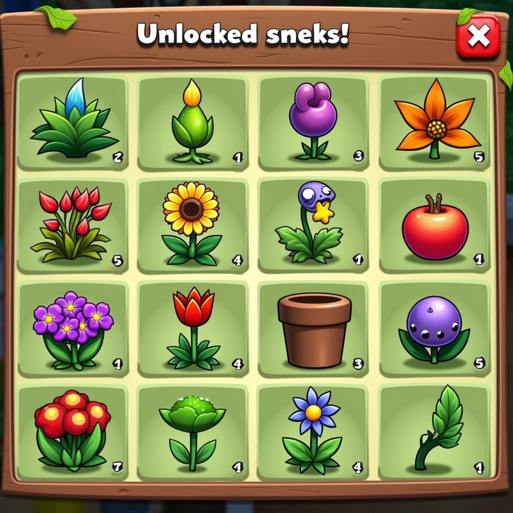 Plants vs. Zombies 3 APK Mod Lựa Chọn Cây Trồng