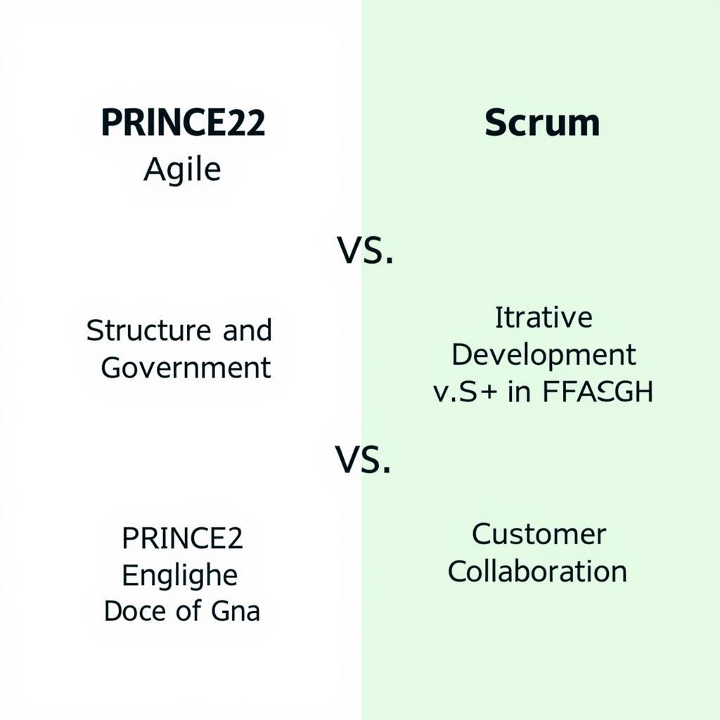 So sánh PRINCE2 Agile vs Scrum cơ bản