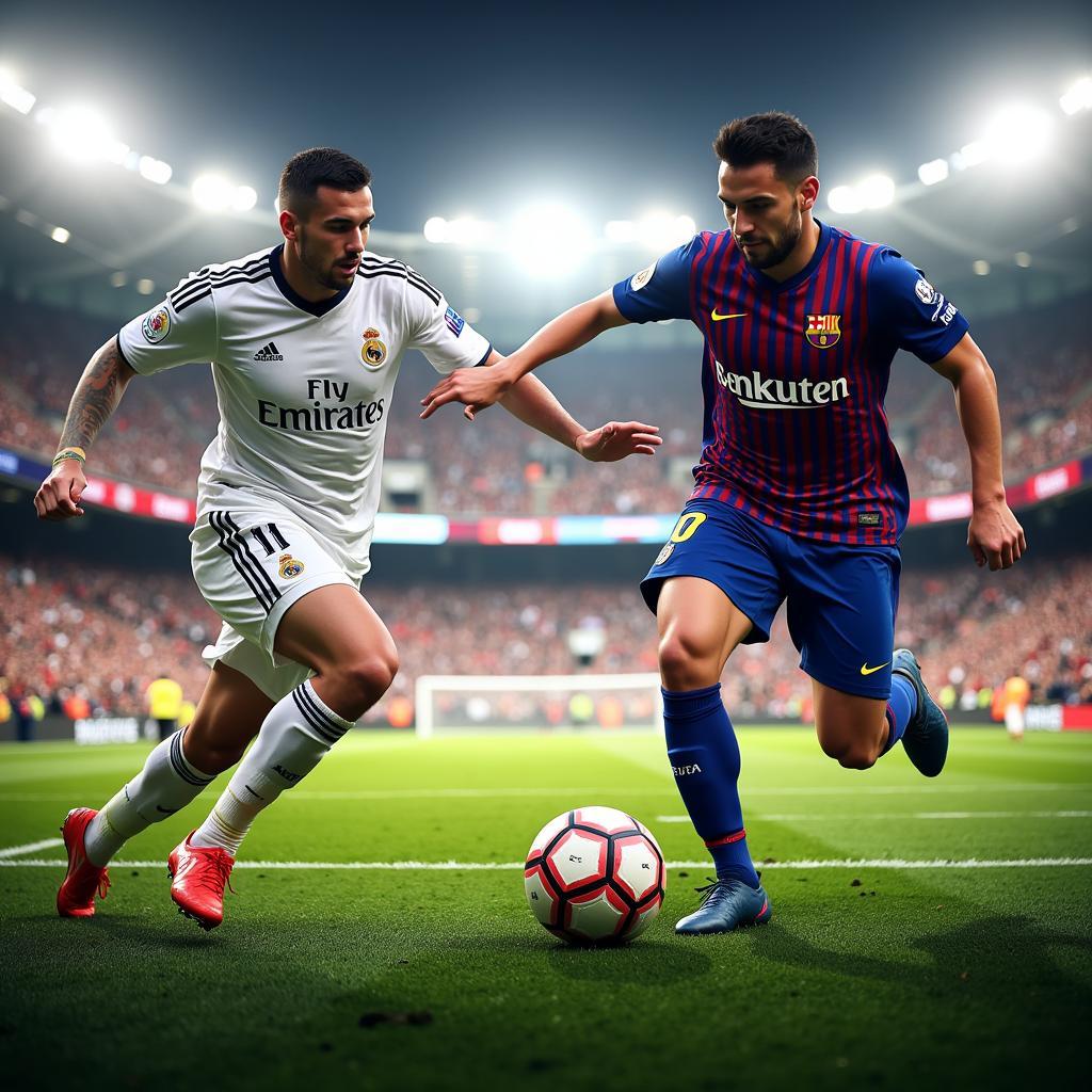 Trận cầu kinh điển Real Madrid vs Barcelona