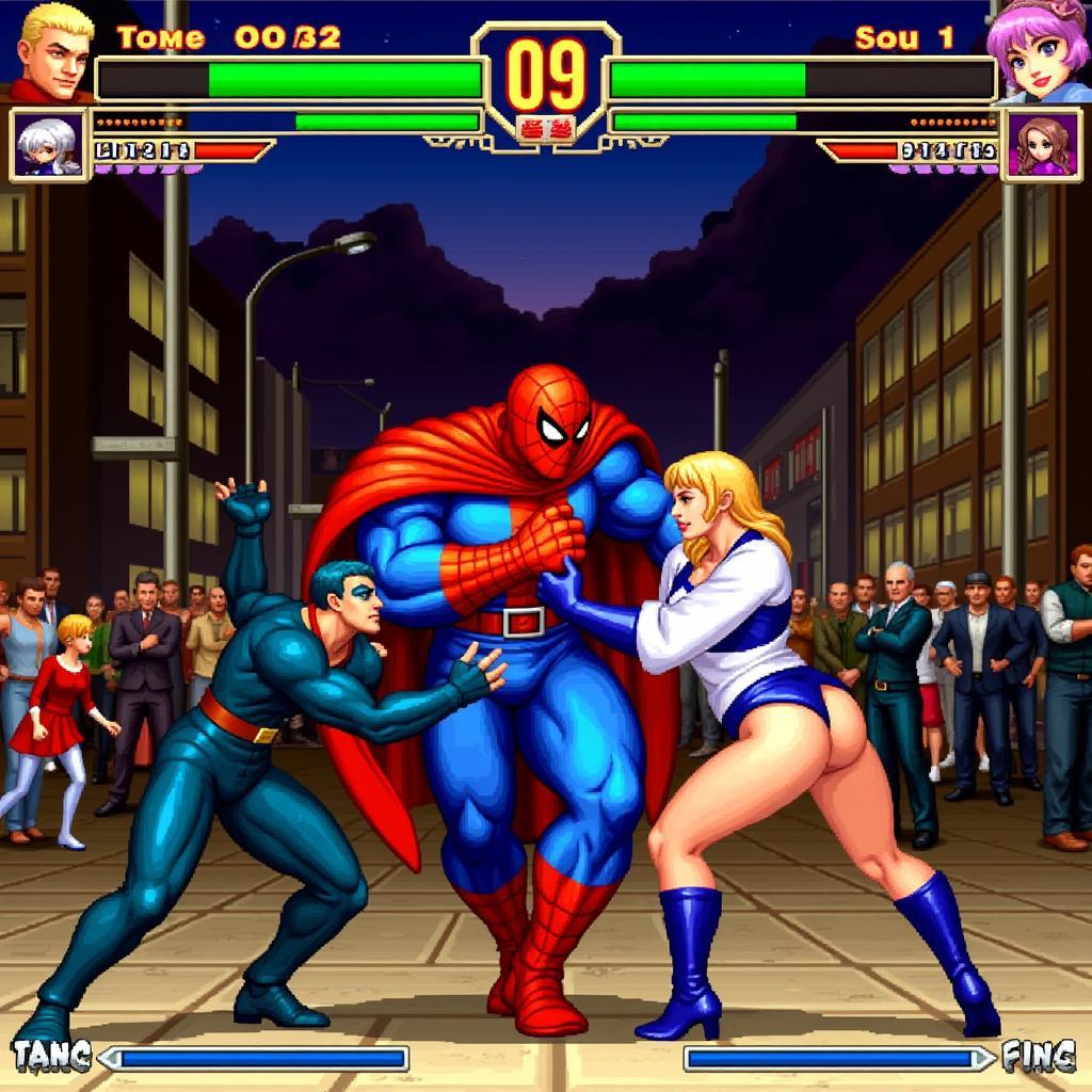 Marvel vs. Capcom 2 Gameplay