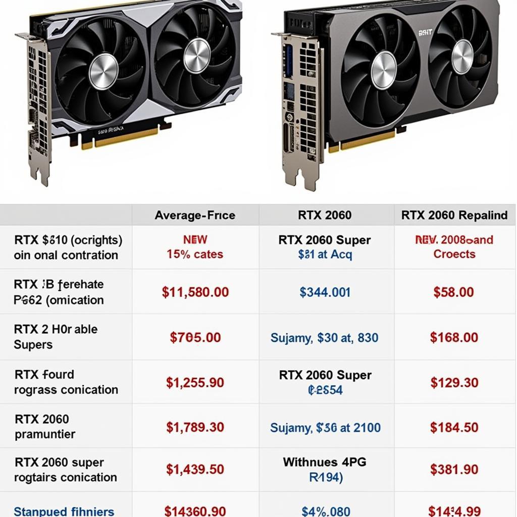 RTX 2060 Super vs RTX 2060 Giá Cả