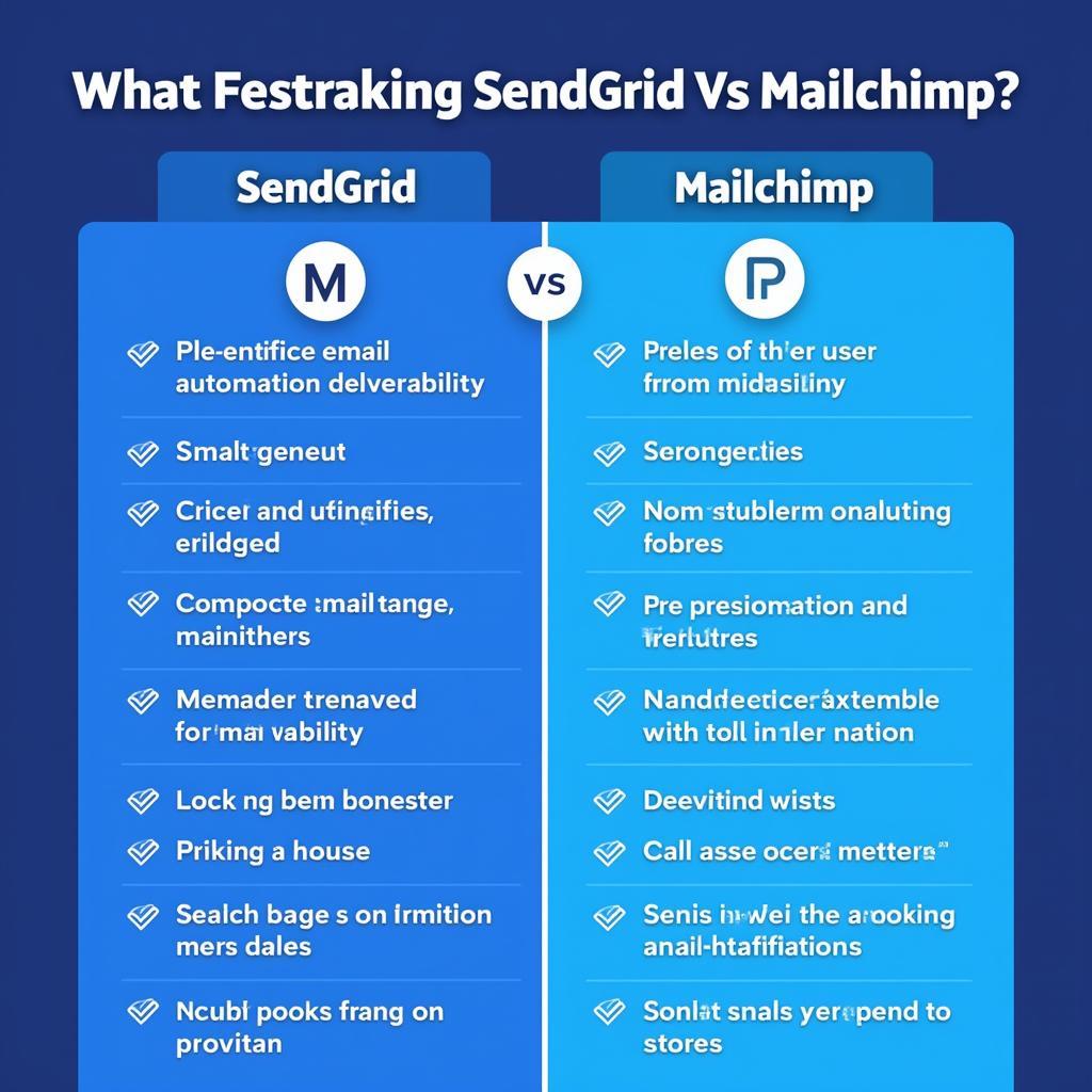 So sánh chi tiết SendGrid vs Mailchimp