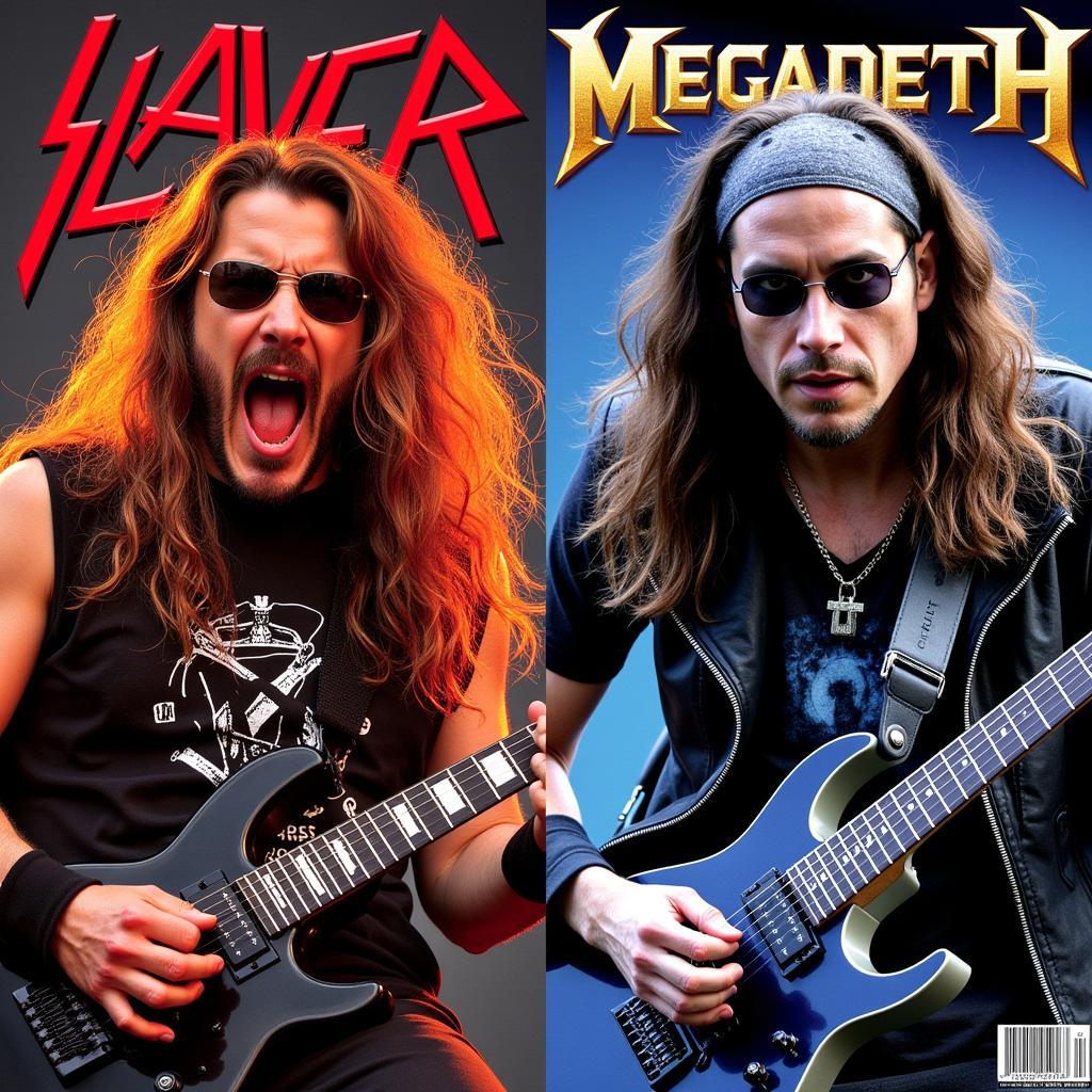 Cuộc cạnh tranh lịch sử giữa Slayer và Megadeth