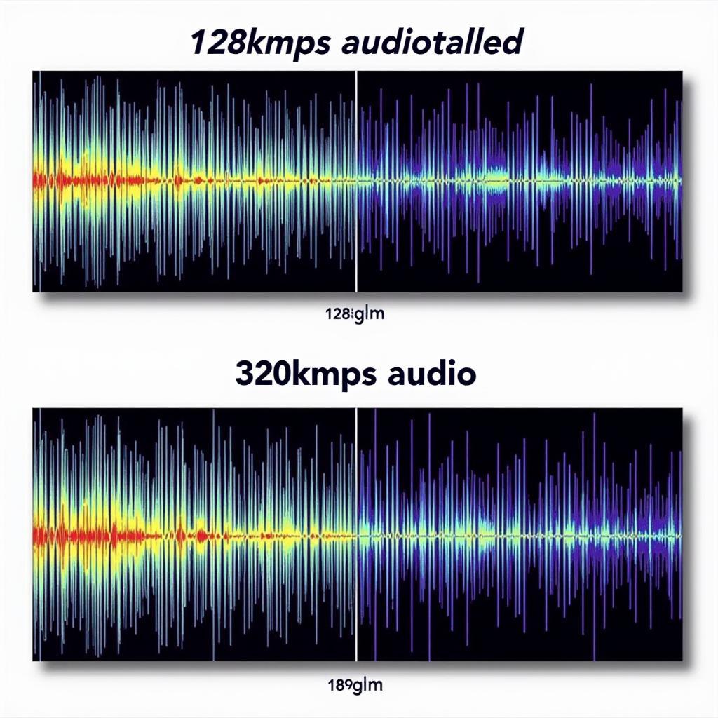 So sánh Audio 128 vs 320