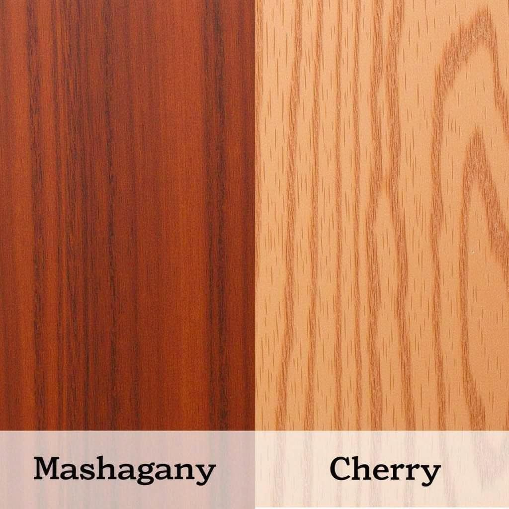 Mahogany vs Cherry Wood Comparison