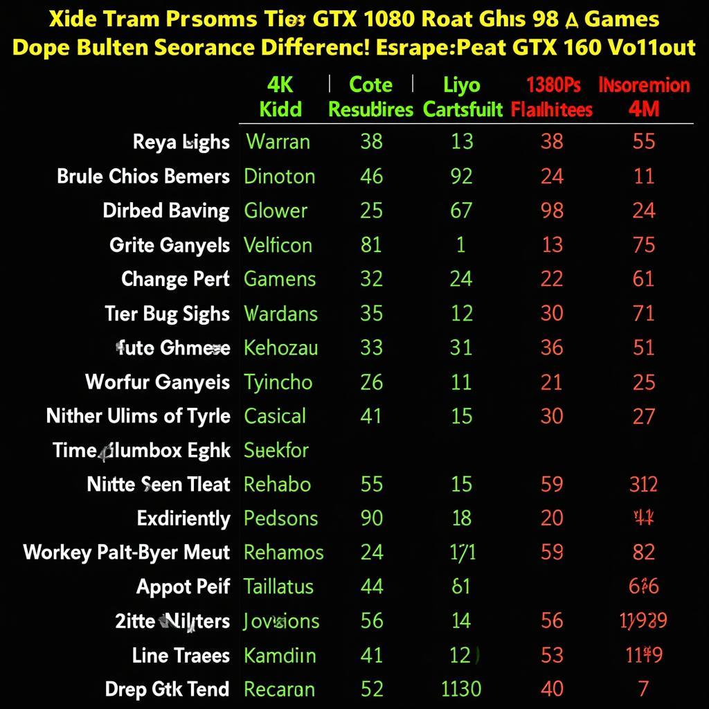 So sánh hiệu năng giữa GTX 1080 và GTX 970