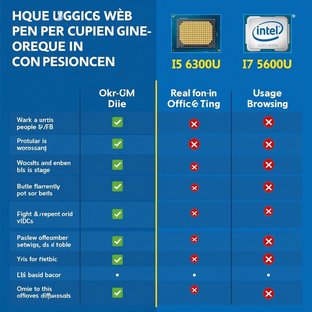 So sánh hiệu năng giữa i5 6300U và i7 5600U