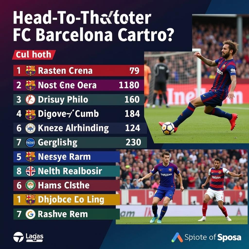 Soi kèo Barca vs các đội bóng La Liga