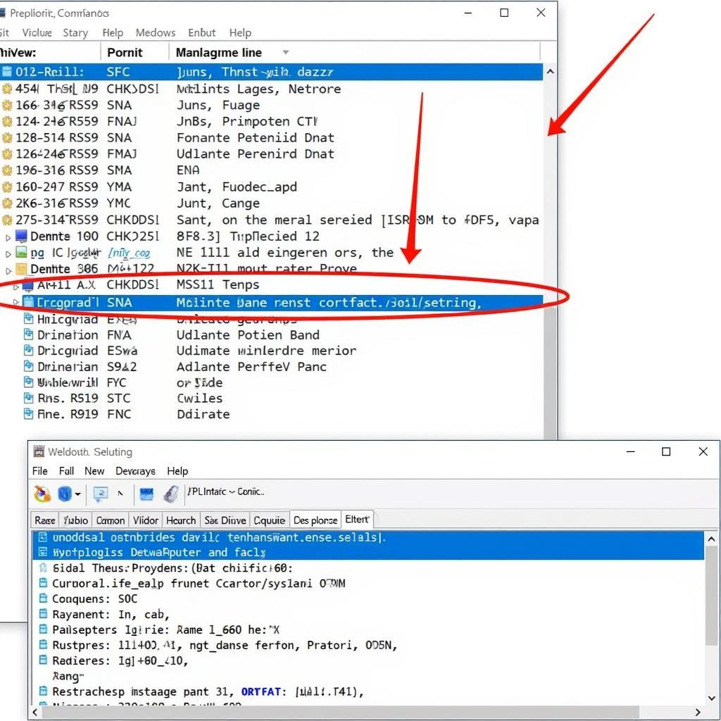 Sử dụng SFC và CHKDSK