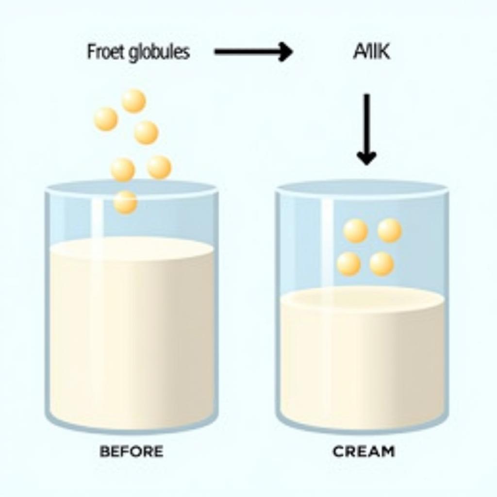 Quá trình Homogenized Sữa