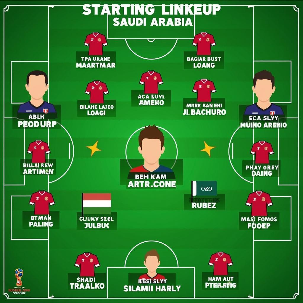 Đội hình ra sân Thái Lan vs Saudi Arabia