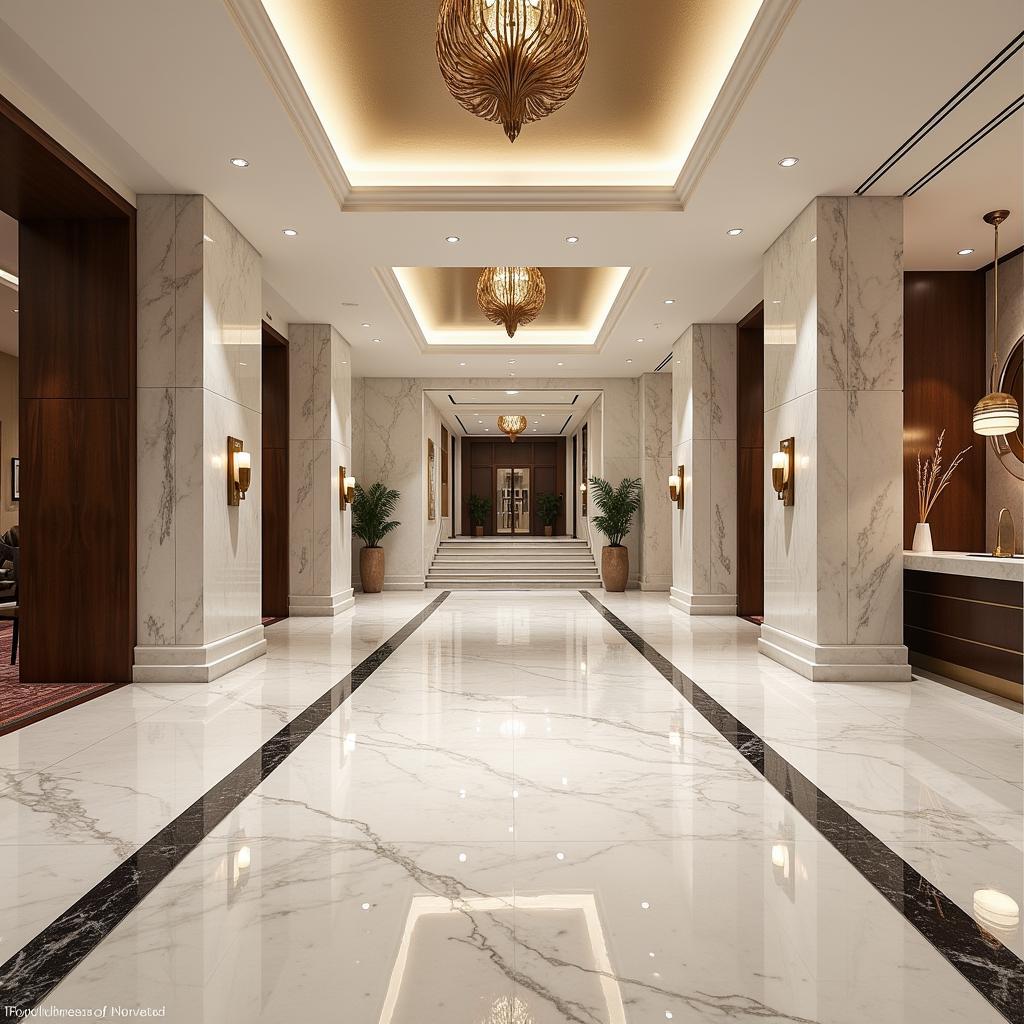 Ứng dụng của marble trong kiến trúc