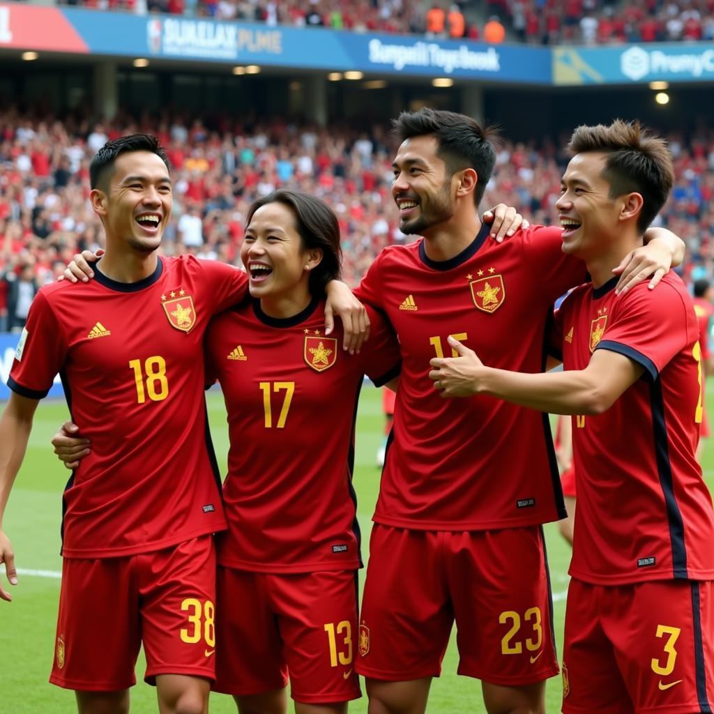 Vietnam's victory against Malaysia in AFF Cup 2016