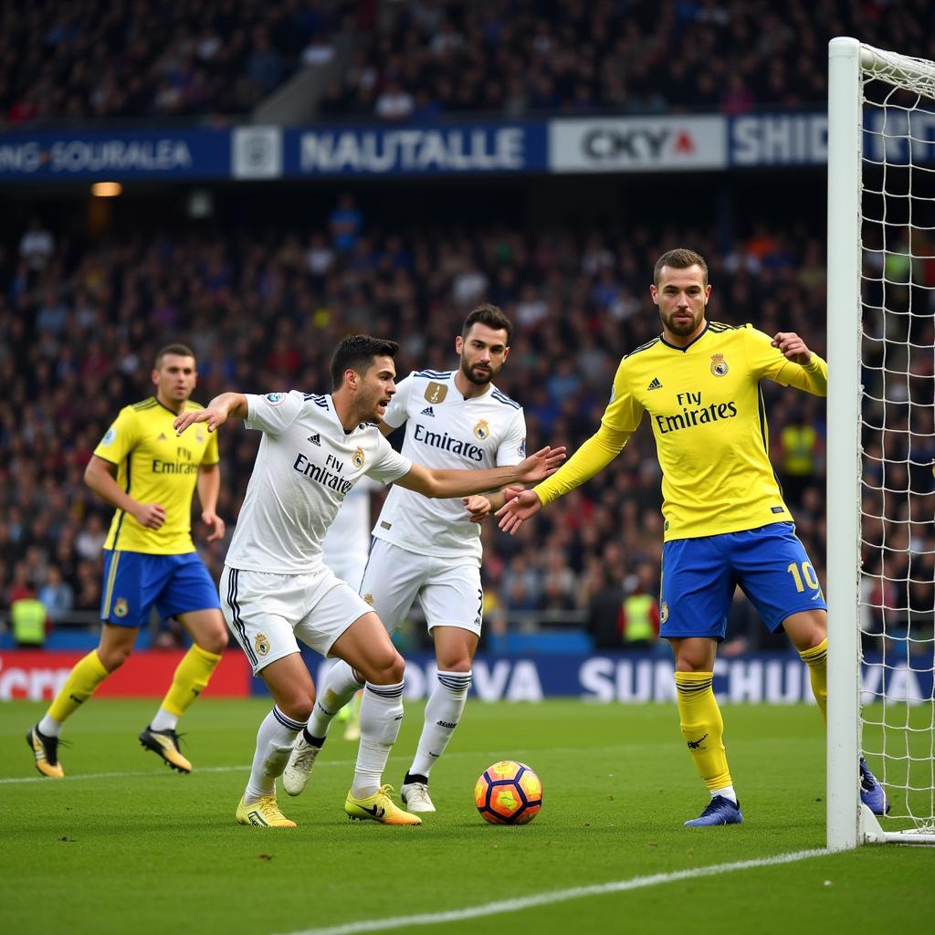 Bàn thắng Villarreal vs Real Madrid