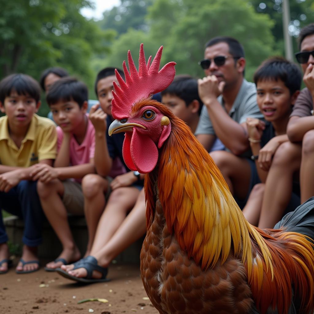 Lưu ý khi xem đá gà Campuchia