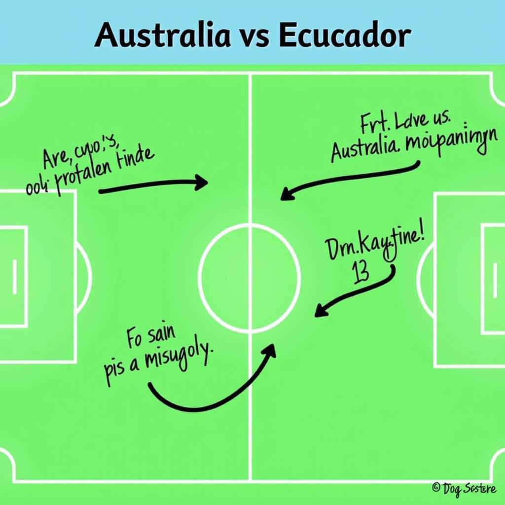 Chiến thuật dự kiến Australia vs Ecuador