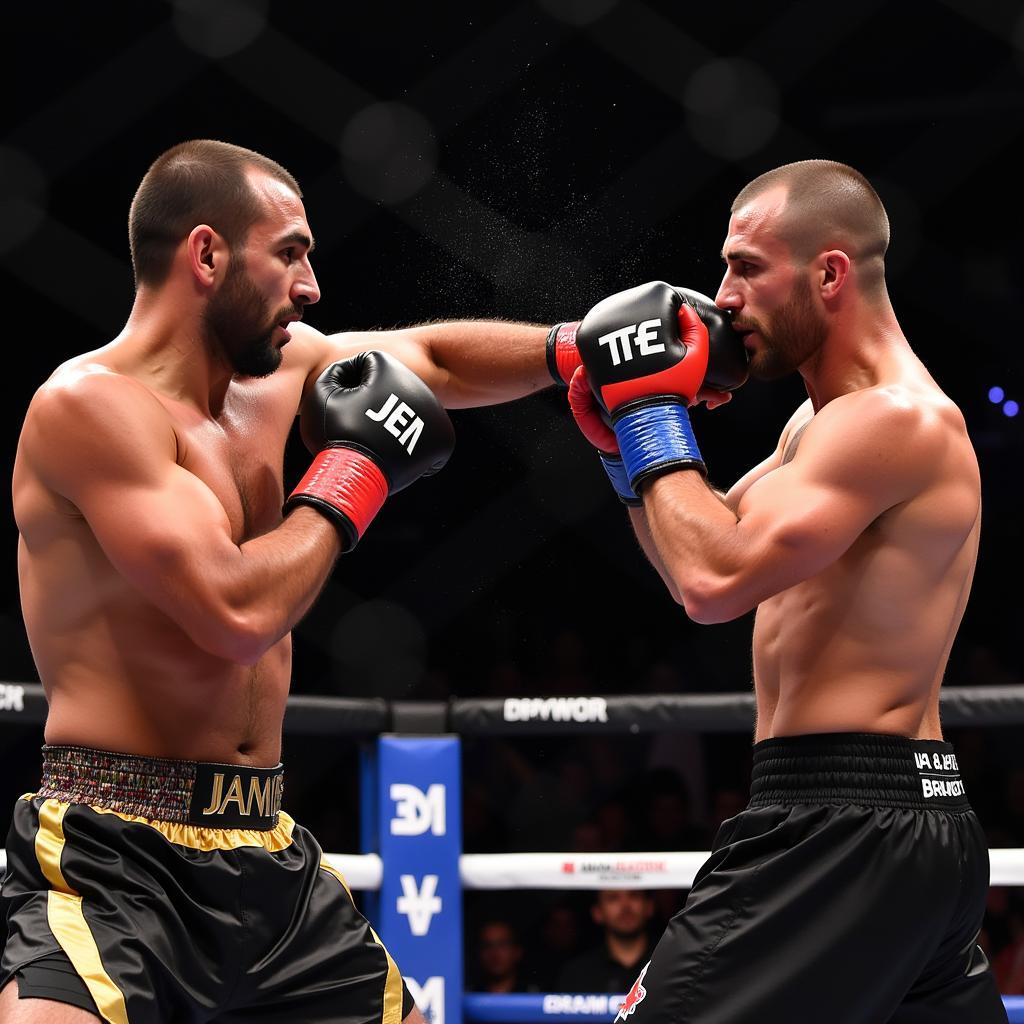 Badr Hari và Arkadiy Karaev đối đầu nảy lửa