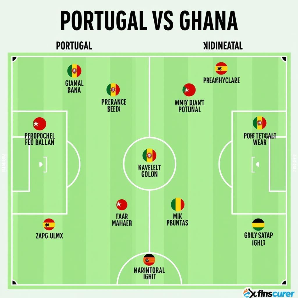 Đội hình dự kiến Bồ Đào Nha vs Ghana