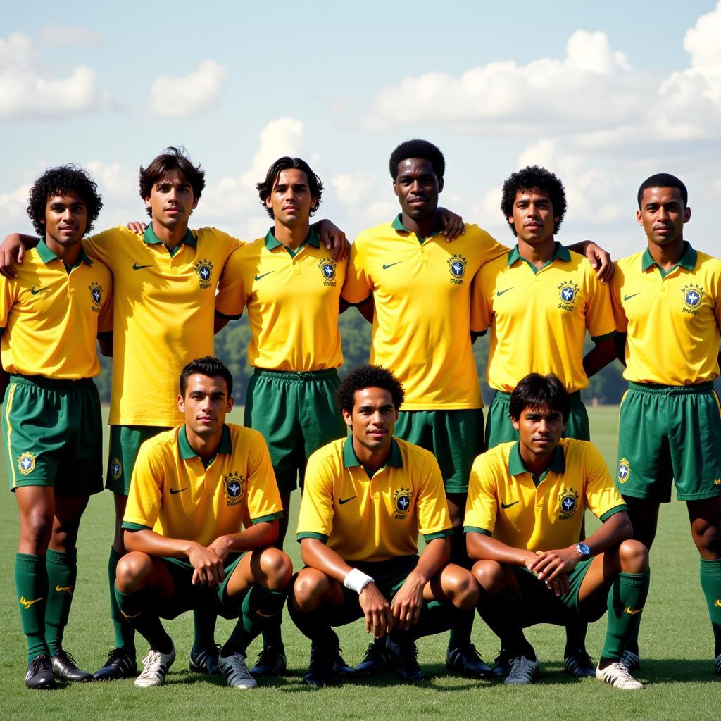 Các cầu thủ Brazil 1998