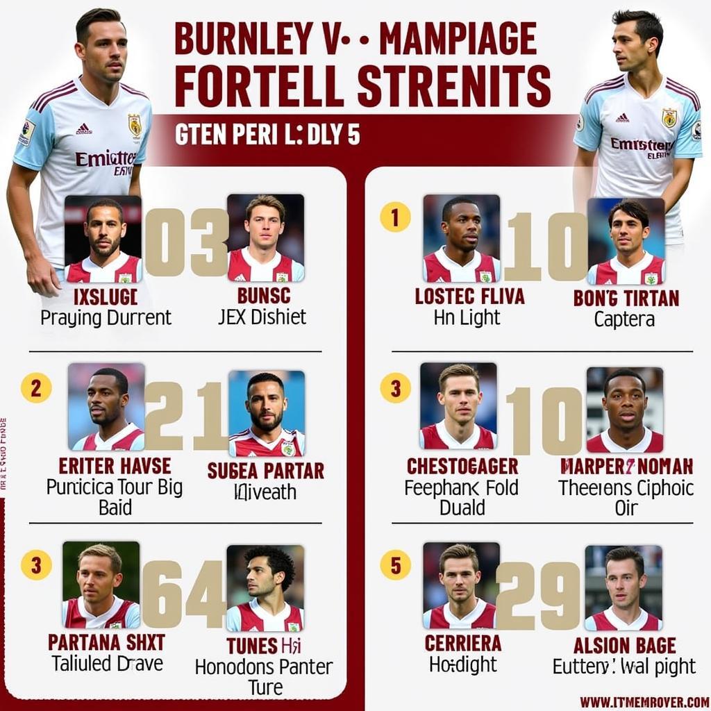 Cầu thủ chủ chốt Burnley vs Southampton