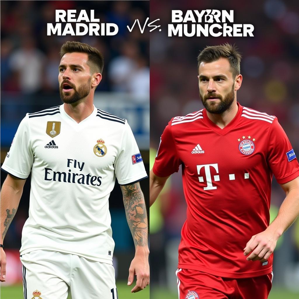 Cầu thủ chủ chốt Real Madrid vs Bayern Munich