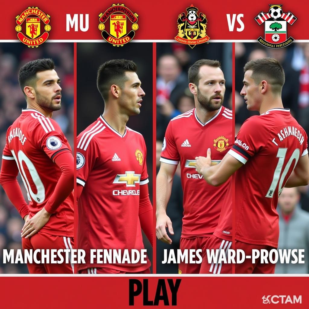 Cầu thủ đáng chú ý MU vs Southampton