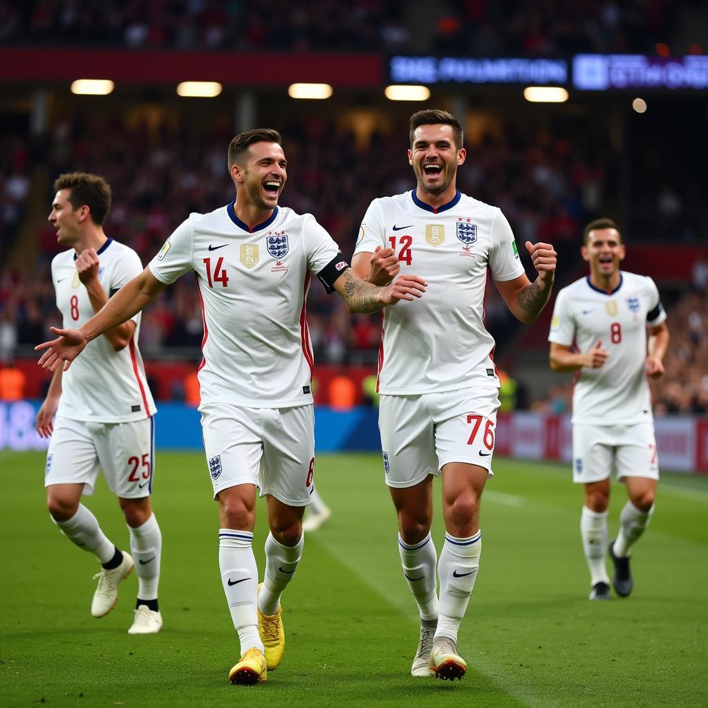 Chiến thắng của England trước Thụy Sĩ