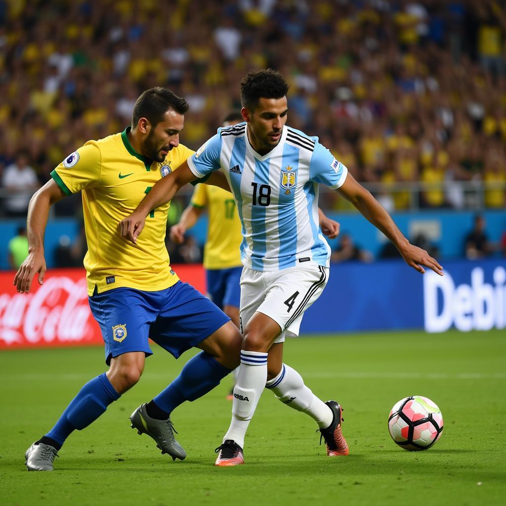 Brazil vs Argentina tại Copa America