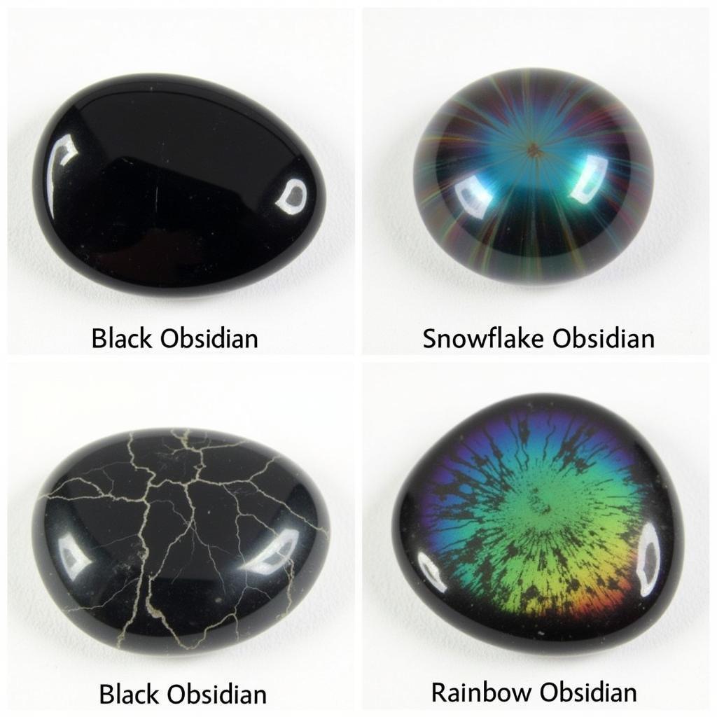 Các loại đá Obsidian