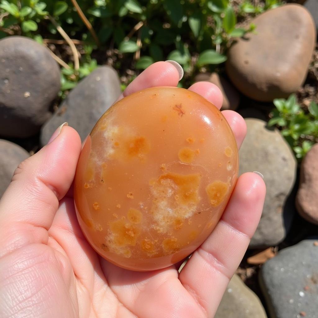 Đá Sunstone Phong Thủy