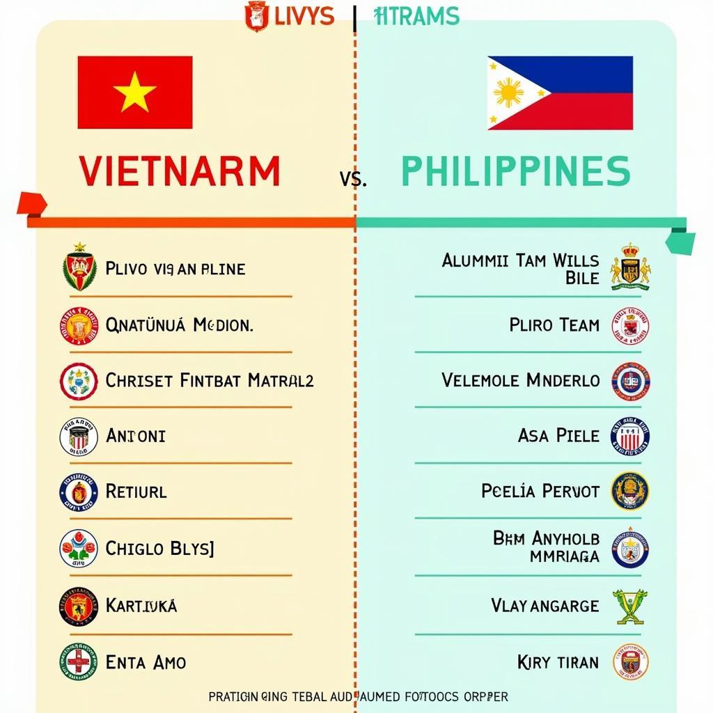 So sánh điểm mạnh điểm yếu bóng đá Việt Nam và Philippines