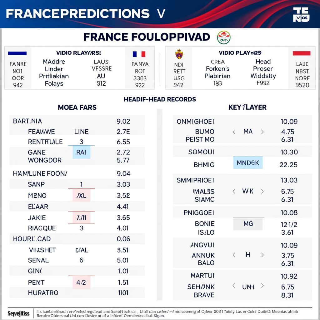 Dự đoán France vs