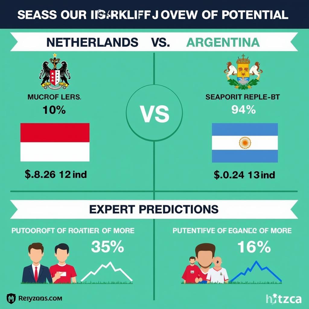 Dự đoán kết quả Hà Lan vs Argentina