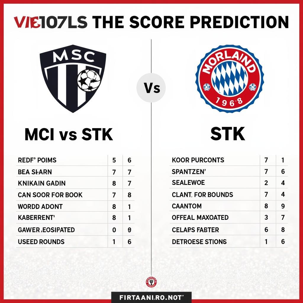 Dự đoán kết quả MCI vs STK