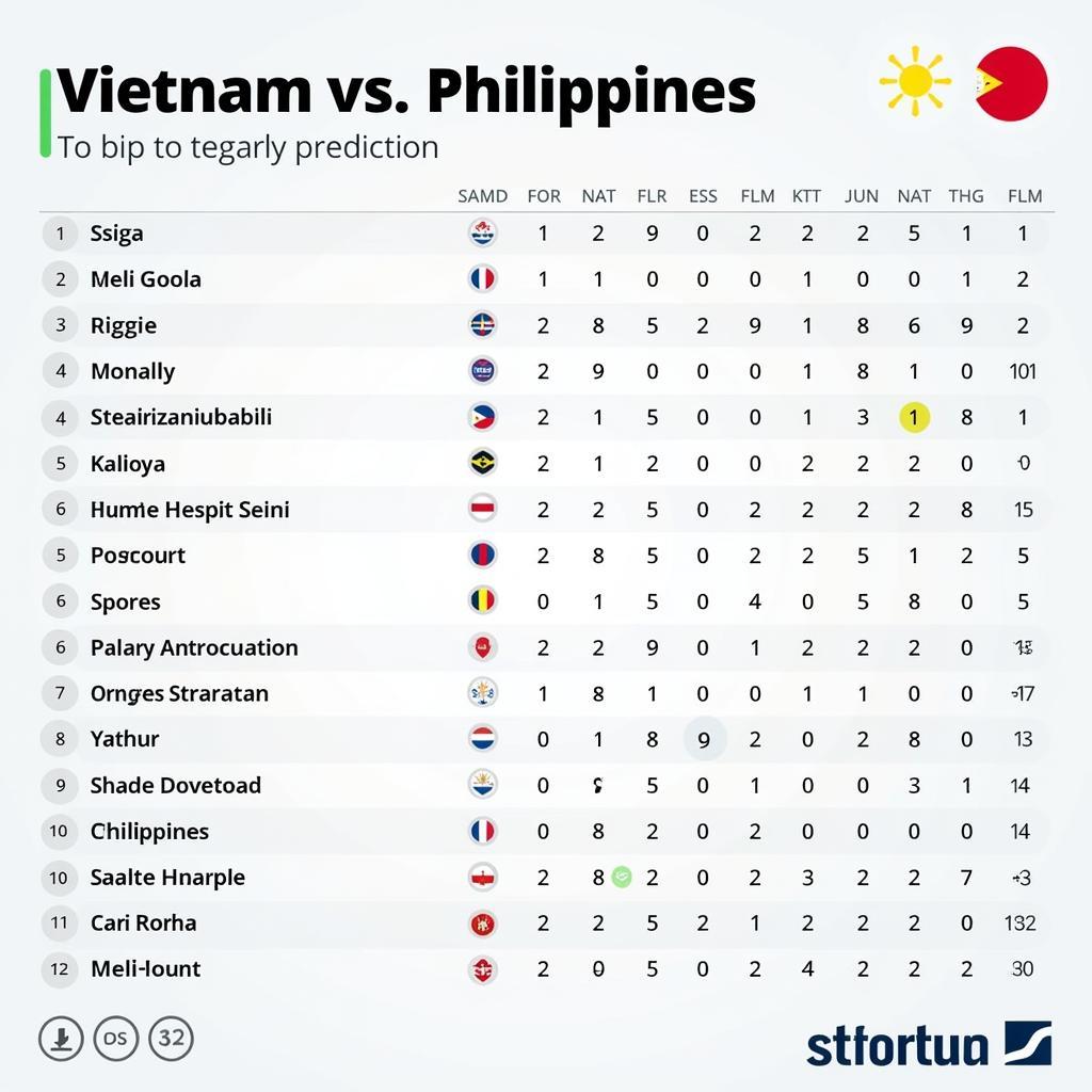 Dự đoán kết quả trận đấu giữa Việt Nam và Philippines