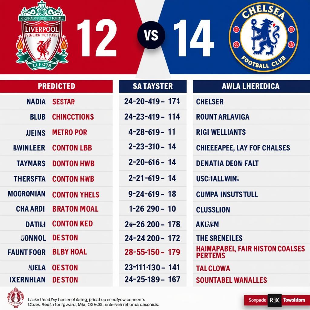 Dự đoán Liverpool vs Chelsea