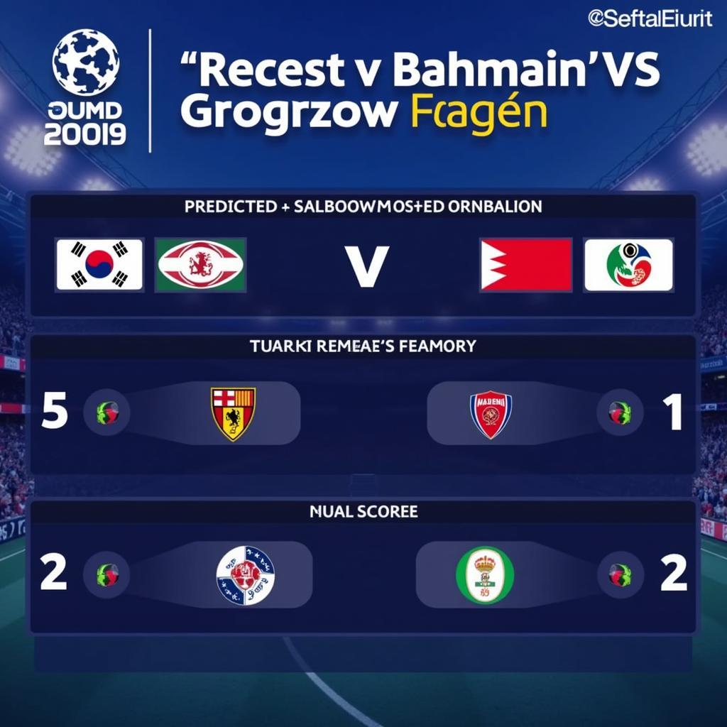 Dự đoán South Korea vs Bahrain