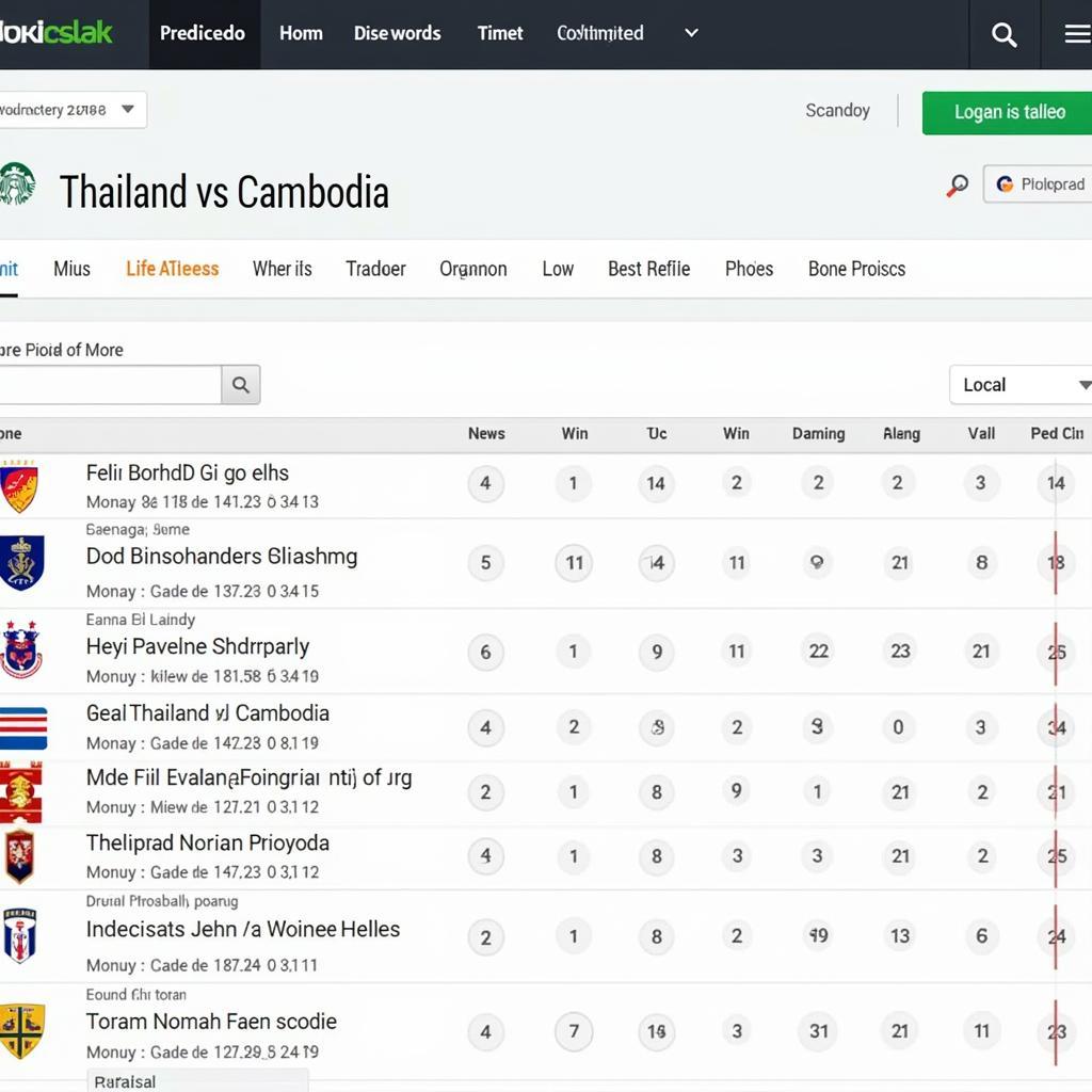 Dự đoán tỷ số trận đấu Thái Lan vs Campuchia