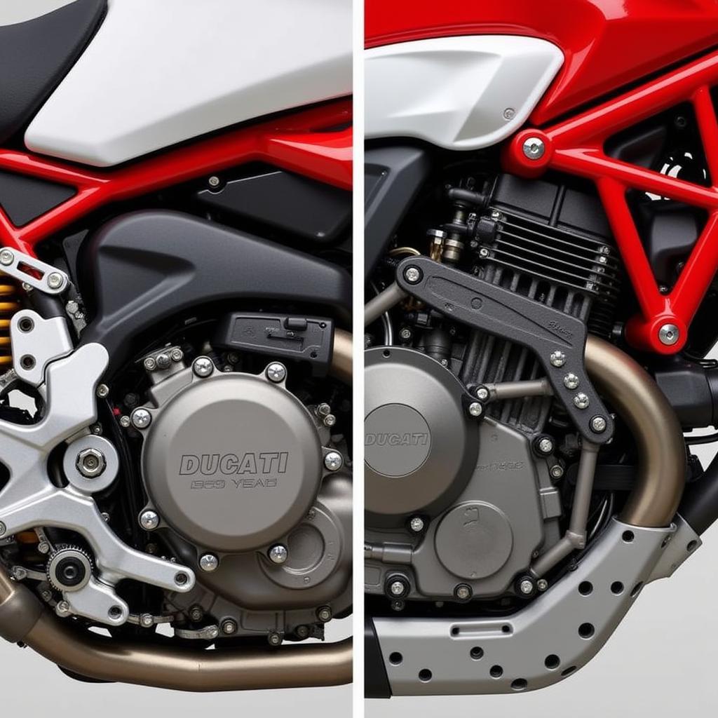 Ducati Hypermotard 950 và 939: So Sánh Động Cơ