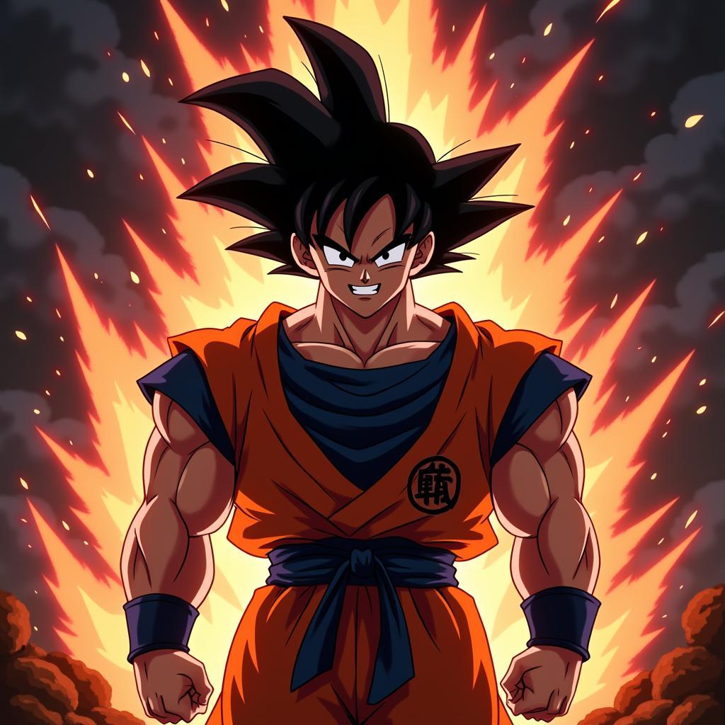 Sức mạnh hủy diệt của Evil Goku