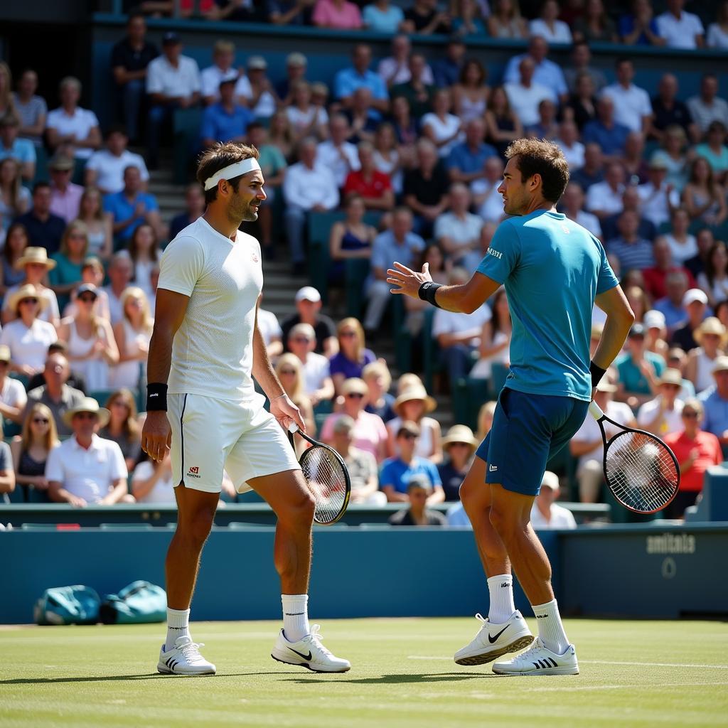 Trận chung kết Federer và Nadal tại Australian Open 2017