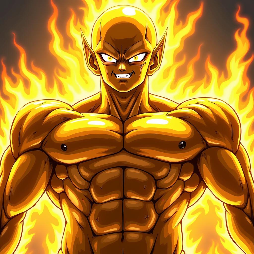 Frieza ở dạng Golden Form thể hiện sức mạnh áp đảo