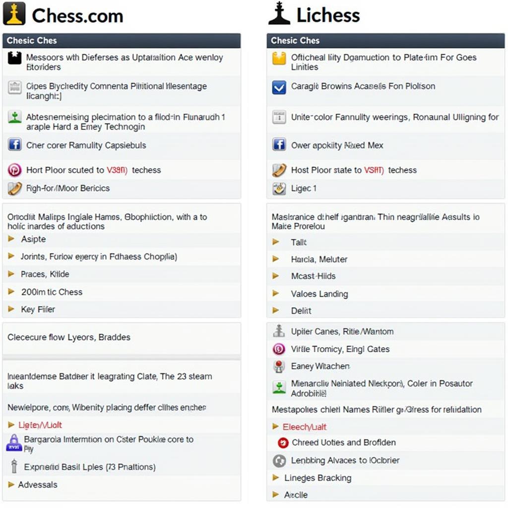 So sánh giao diện Chess.com và Lichess