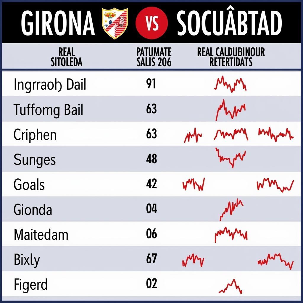 Lịch sử đối đầu Girona vs Real Sociedad