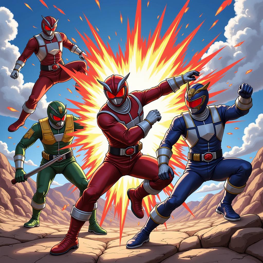 Gokaiger và Gavan đối đầu