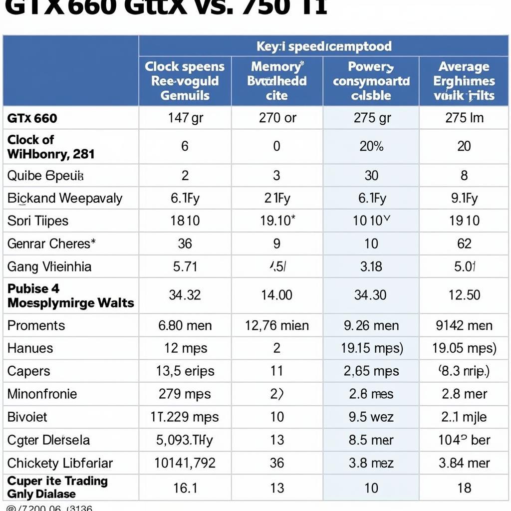 GTX 660 vs 750 Ti Summary Comparison